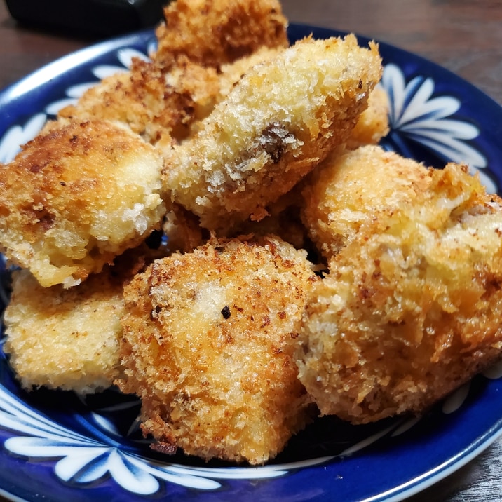 バッター液使用で簡単。挽き肉とポテトのコロッケ